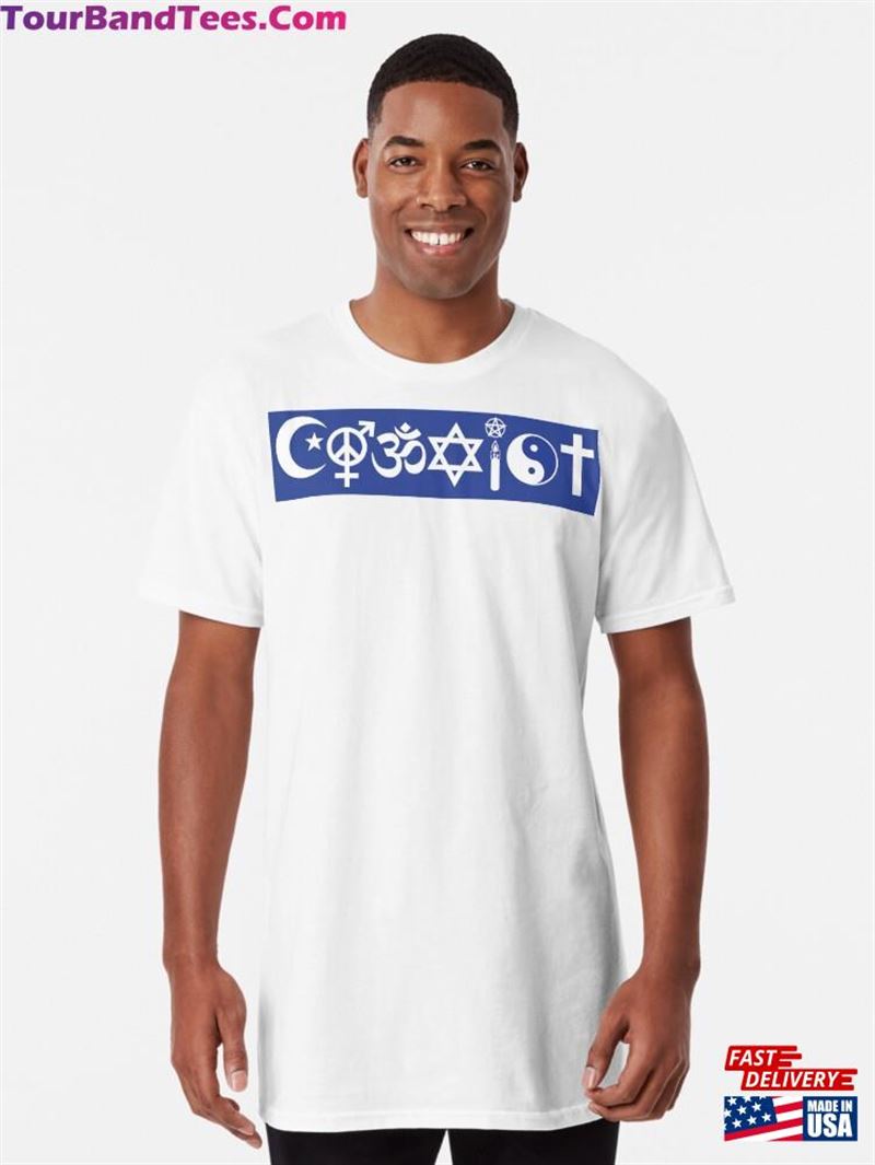 Coexist Long T-Shirt Classic Unisex 29Uf206796 – Utopia Fashion