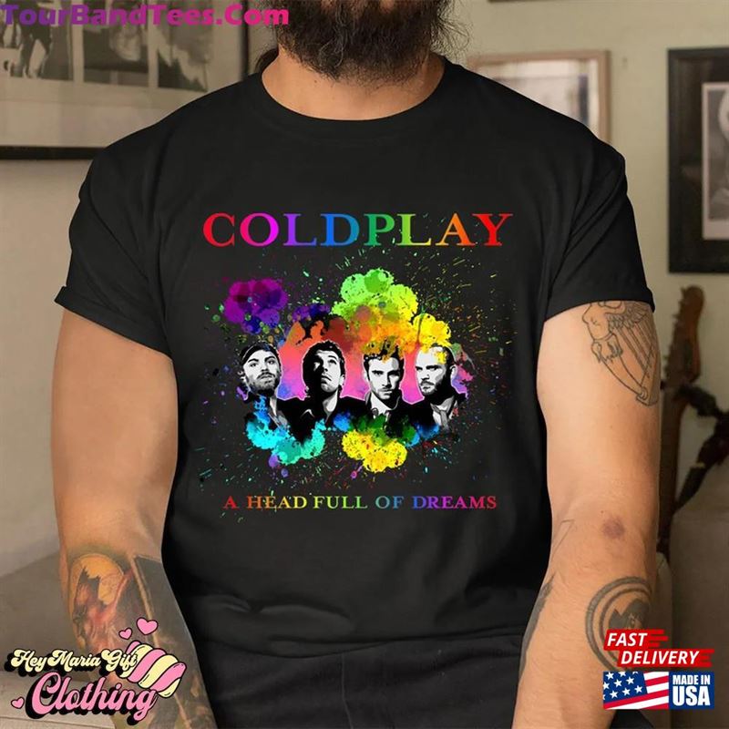 Coldplay A Head Full Of Dreams Unisex T-Shirt Shirt Classic 29Uf193348 – Utopia Fashion