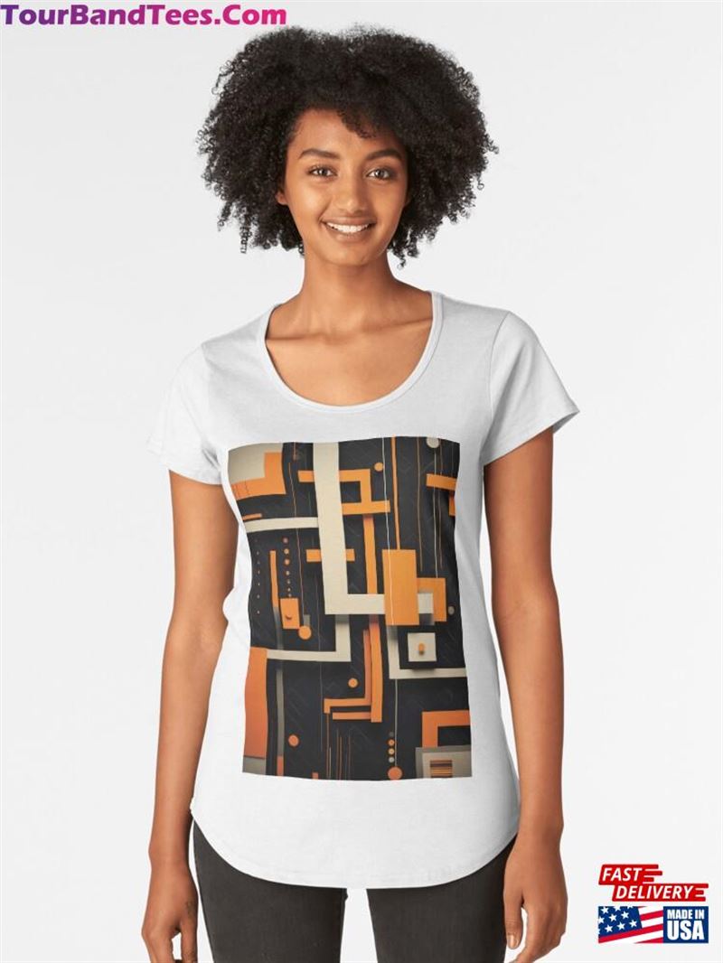 Colorful Abstract Bg Classic T-Shirt 29Uf192945 – Utopia Fashion