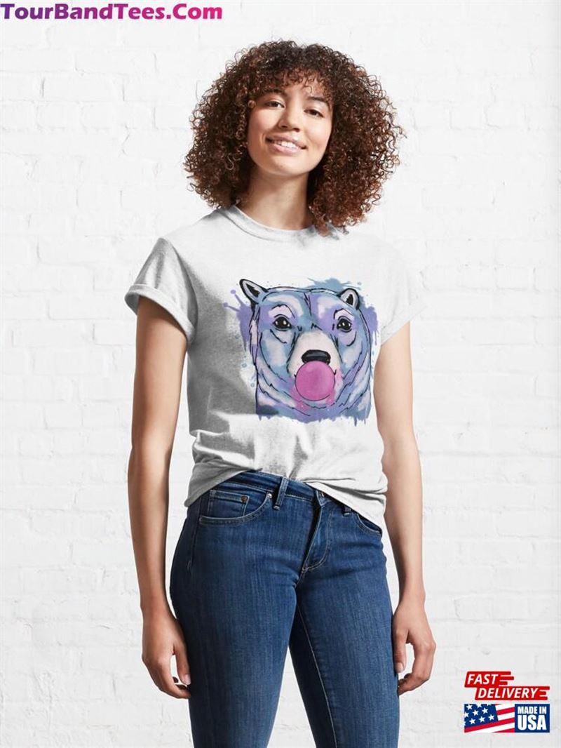 Colorful Polar Bear Classic T-Shirt Hoodie 29Uf191453 – Utopia Fashion