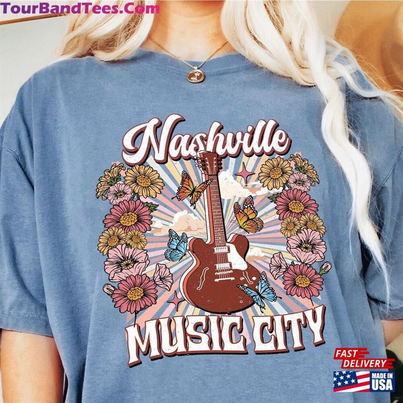 Comfort Color Nashville Shirt Girls Trip Bachelorette Shirts Guitar T-Shirt Hoodie 29Uf201589 – Utopia Fashion