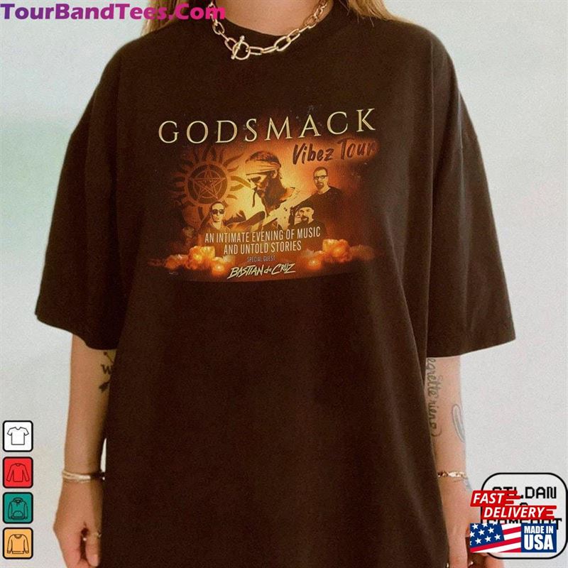 Comfort Colors Godsmack Vibez Tour T-Shirt Unisex North American Shirt Band Fan Sweatshirt Classic 29Uf197025 – Utopia Fashion