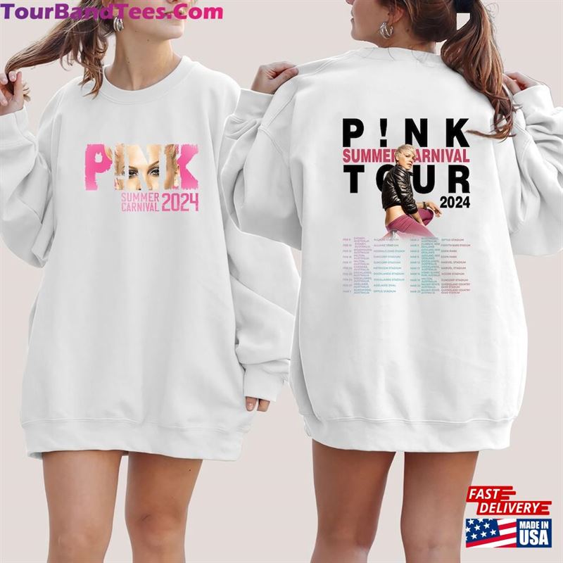 Comfort Colors Pink Trustfall Tour Album Tee Singer Music Festival Hoodie Concert Apparel Long Sleeve Unisex 29Uf191999 – Utopia Fashion