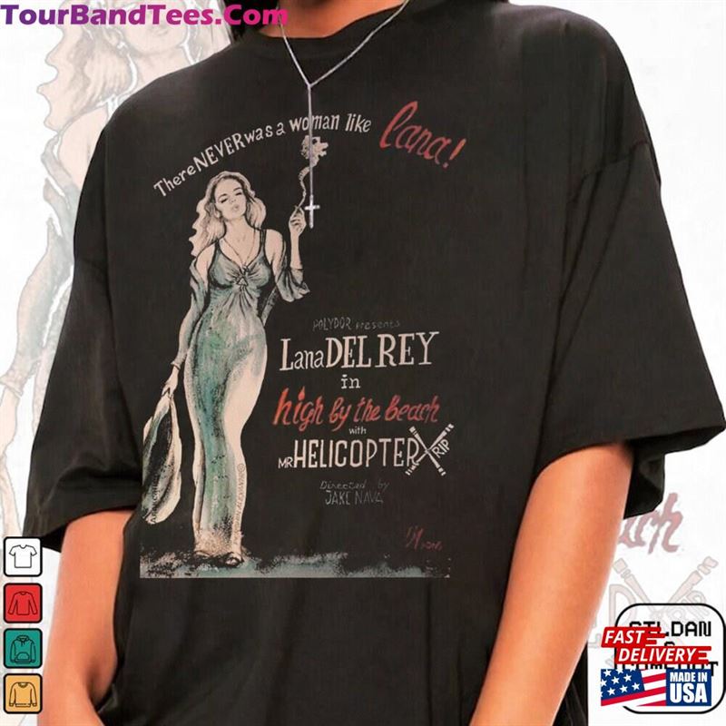 Concert Lana Del Rey Album T-Shirt Music Rock Retro Vintage Shirt Unisex Classic 29Uf206715 – Utopia Fashion