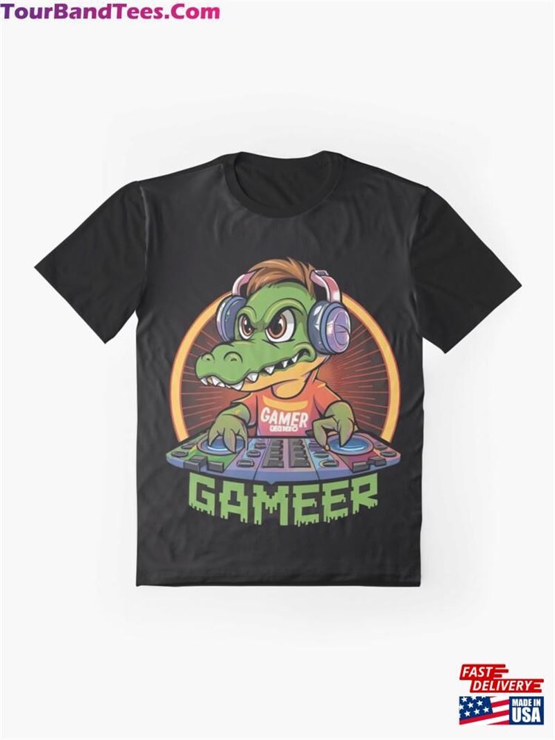 Copy Of Groove With The Beats Unique Dj Animal Designs Gamer Crocodile Graphic T-Shirt Sweatshirt 29Uf191567 – Utopia Fashion