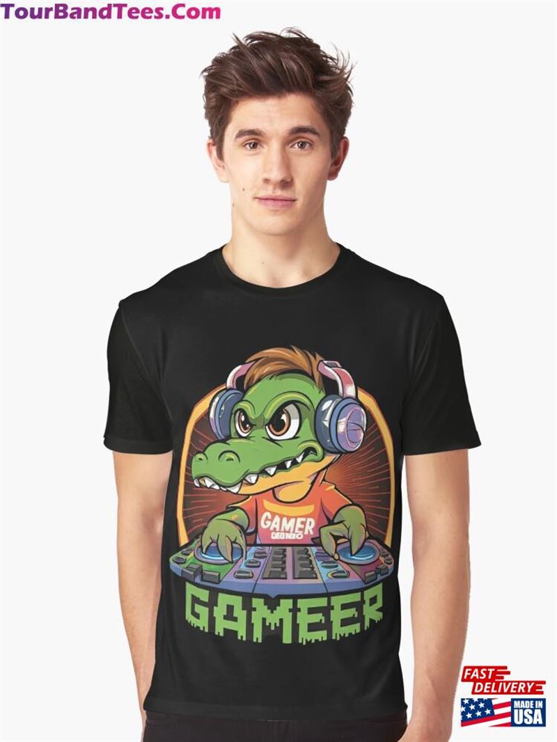 Copy Of Groove With The Beats Unique Dj Animal Designs Gamer Crocodile Graphic T-Shirt Sweatshirt 29Uf191567 – Utopia Fashion