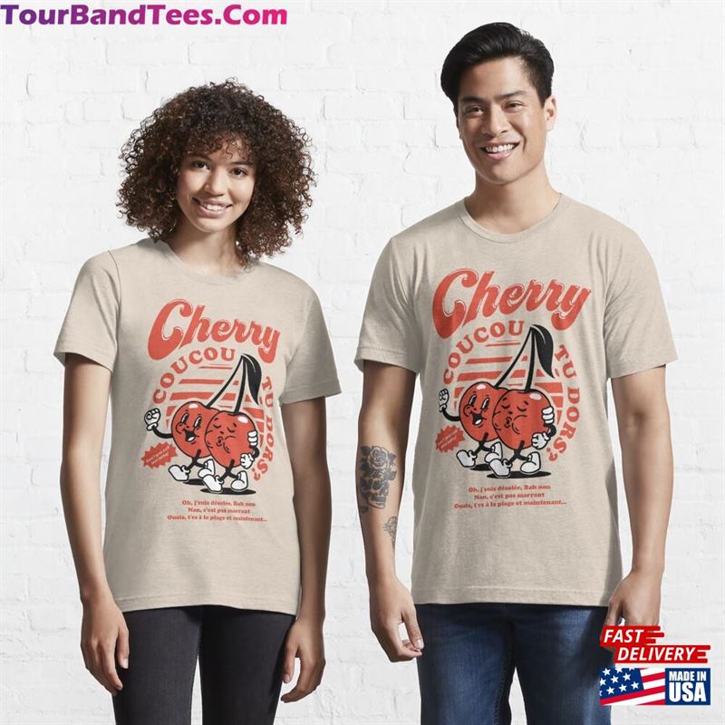 Coucou Cherry Harry Vintage Cartoon Style Merch Hslot Essential T-Shirt Classic Unisex 29Uf194288 – Utopia Fashion