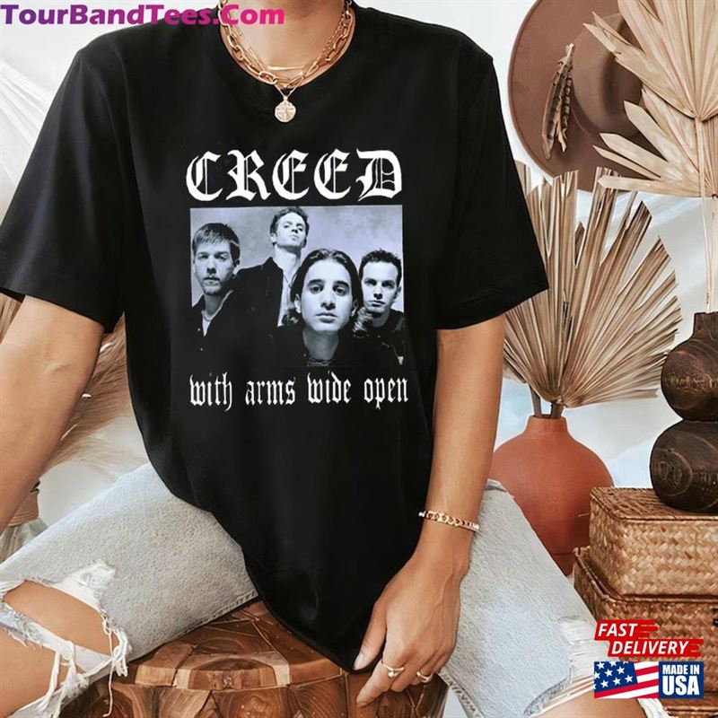 Creed Tour Summer Of’99 Shirt Band Fan Concert T-Shirt Classic 29Uf192899 – Utopia Fashion