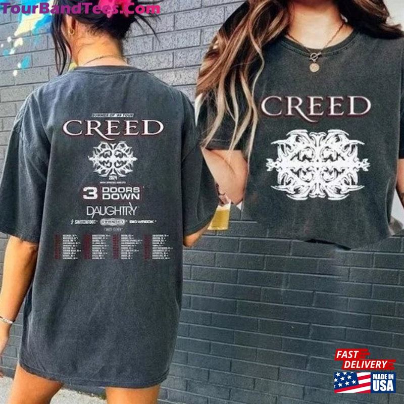 Creed Tour Summer Of’99 Shirt Concert T-Shirt Unisex 29Uf192325 – Utopia Fashion