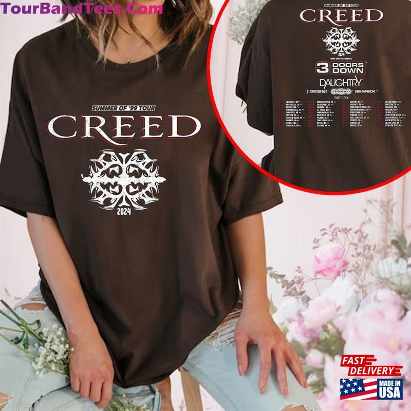 Creed Band Tour Summer Of Shirt Fan Gift Concert Merch T-Shirt Hoodie 29Uf211630 – Utopia Fashion