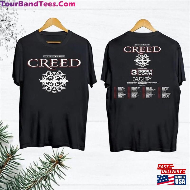 Creed Band Tour Summer Of Shirt Fan Gift Concert Merch T-Shirt Unisex 29Uf201802 – Utopia Fashion