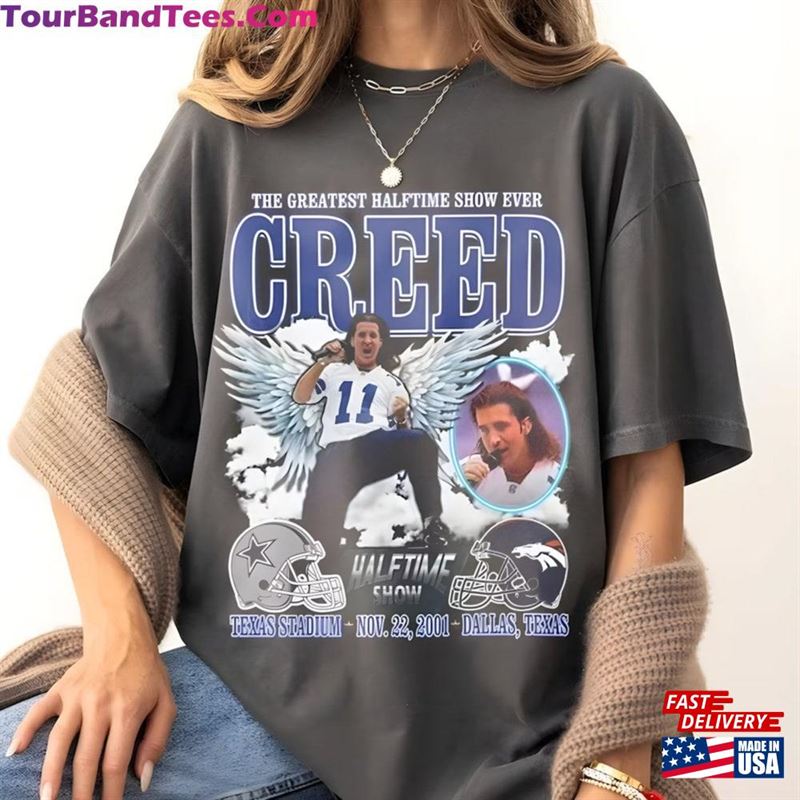 Creed Band Fan T-Shirt Summer Of Concert Shirt The Greatest Halftime Show Ever Hoodie Classic 29Uf193120 – Utopia Fashion