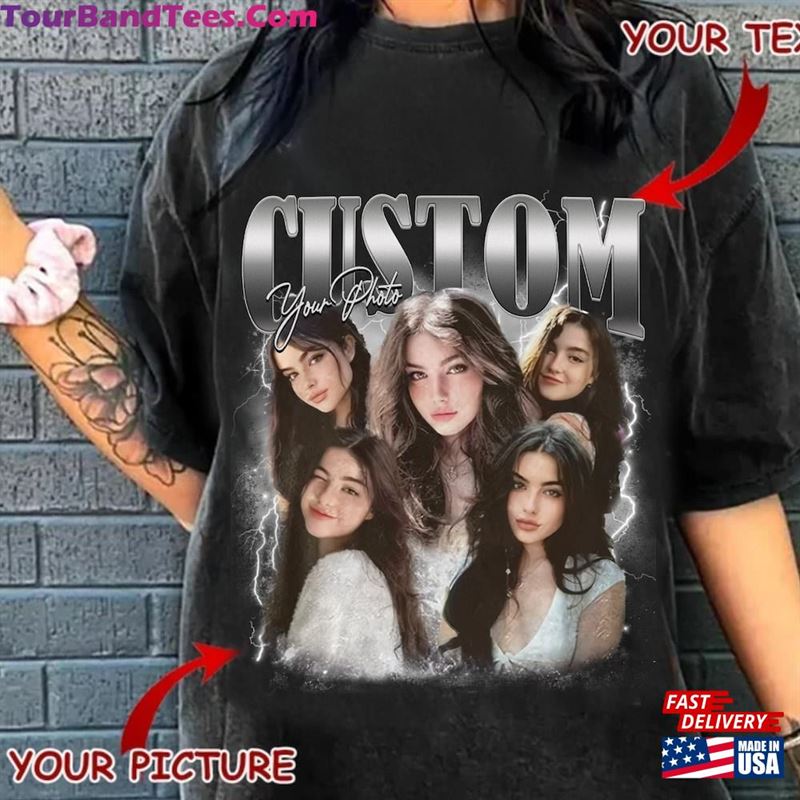 Custom Bootleg Rap Tee Photo Vintage Graphic 90S T-Shirt Hoodie Classic 29Uf193386 – Utopia Fashion