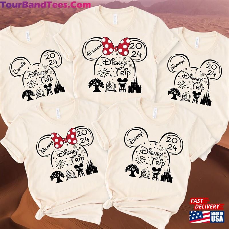 Custom Disney Family Vacation Shirts Trip Personalized Group Sweatshirt Classic 29Uf191555 – Utopia Fashion