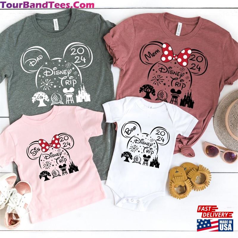 Custom Disney Family Vacation Shirts Trip Personalized Group Sweatshirt Classic 29Uf191555 – Utopia Fashion