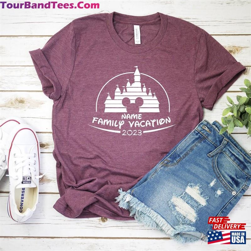 Custom Disney Family Vacation Disneyworld Shirt Hoodie Classic 29Uf206864 – Utopia Fashion