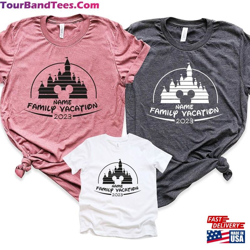 Custom Disney Family Vacation Disneyworld Shirt Hoodie Classic 29Uf206864 – Utopia Fashion