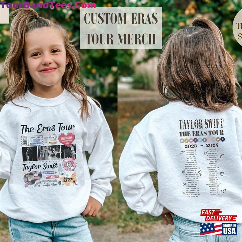 Custom Eras Tour Merch Taylor Swiftie Personalized Souvenir Sweatshirt Tshirt Sweater Hoodie Crewneck Era Kids Youth Taylorswift Classic 29Uf193161 – Utopia Fashion