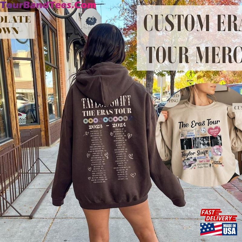 Custom Eras Tour Merch Taylor Swiftie Personalized Souvenir Sweatshirt Tshirt Sweater Hoodie Crewneck Era Kids Youth Taylorswift Unisex 29Uf193140 – Utopia Fashion