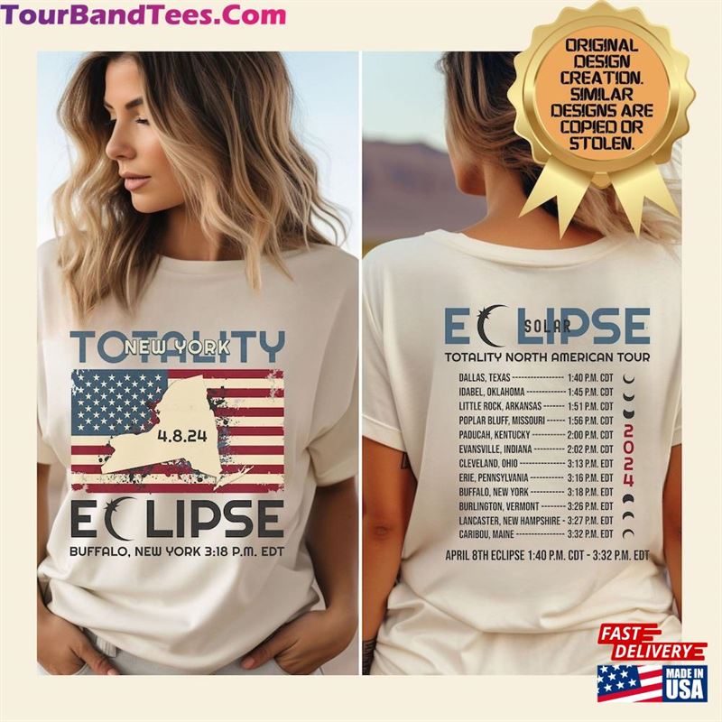 Custom Total Solar Eclipse April Shirt New York T-Shirt Group Tee Classic 29Uf211713 – Utopia Fashion