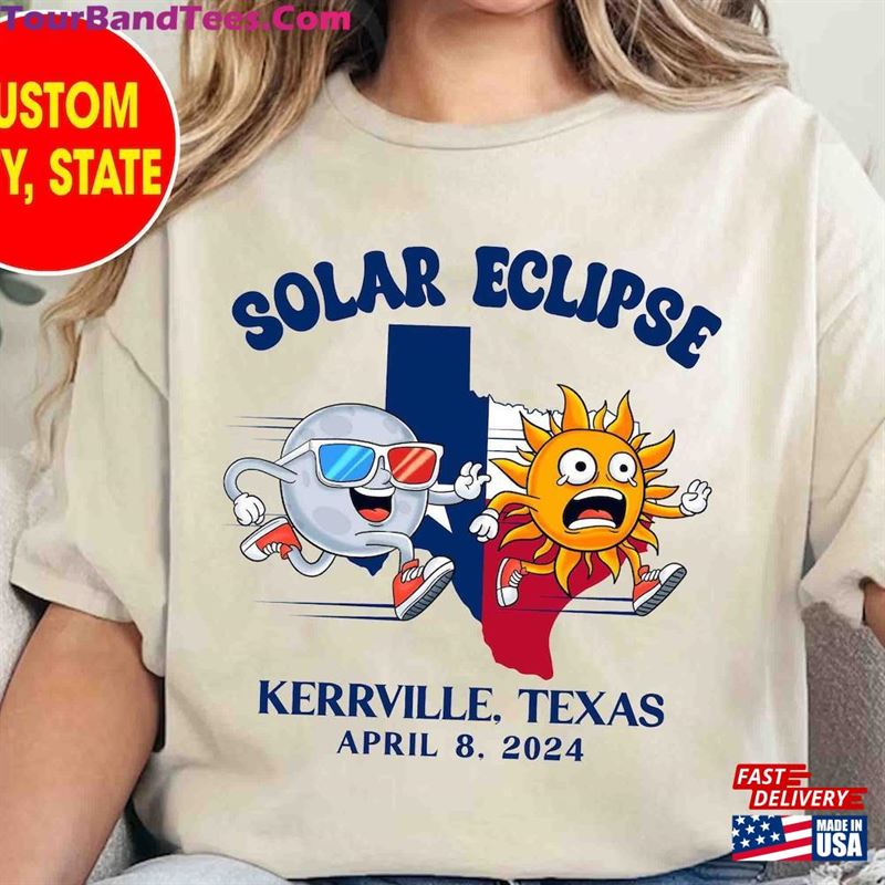 Custom Total Solar Eclipse Twice In A Lifetime Shirt Personalized April Sweatshirt Hoodie 29Uf192019 – Utopia Fashion