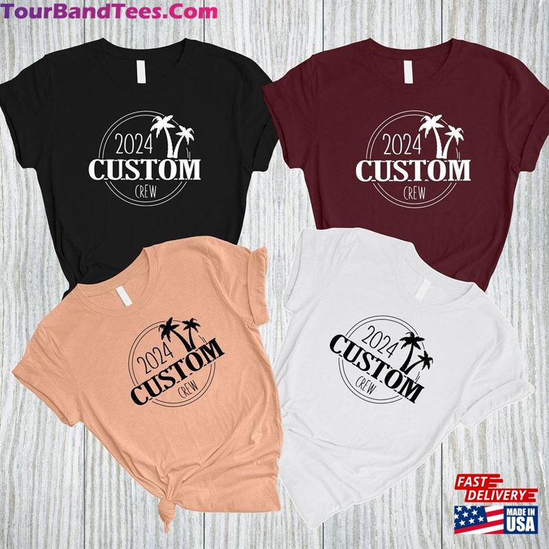 Custom Vacation Crew Shirt Personalized Holiday Family Summer Trip Tees Sweatshirt Hoodie 29Uf194750 – Utopia Fashion