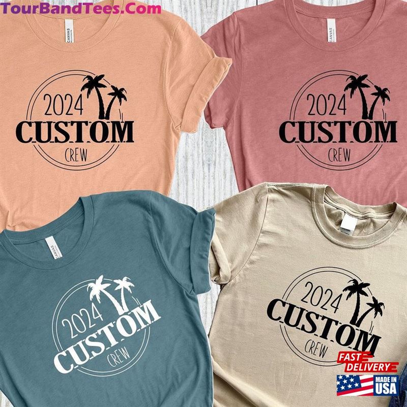 Custom Vacation Crew Shirt Personalized Holiday Family Summer Trip Tees Sweatshirt Hoodie 29Uf194750 – Utopia Fashion