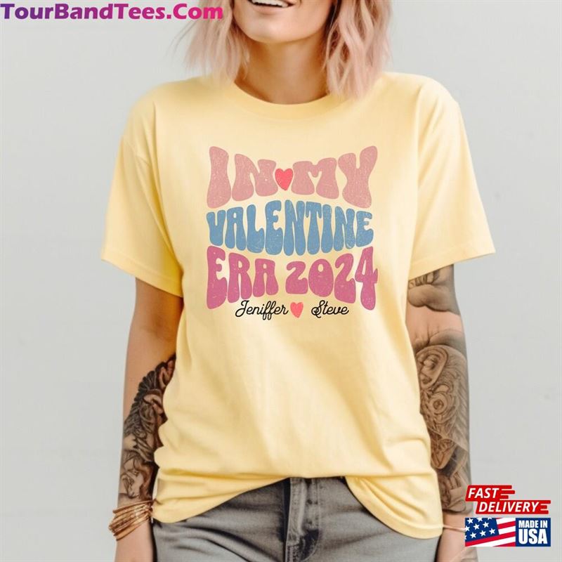 Custom Valentine Day Shirt For Couple Love T-Shirt In My Era Valentines Sweatshirt 29Uf206835 – Utopia Fashion