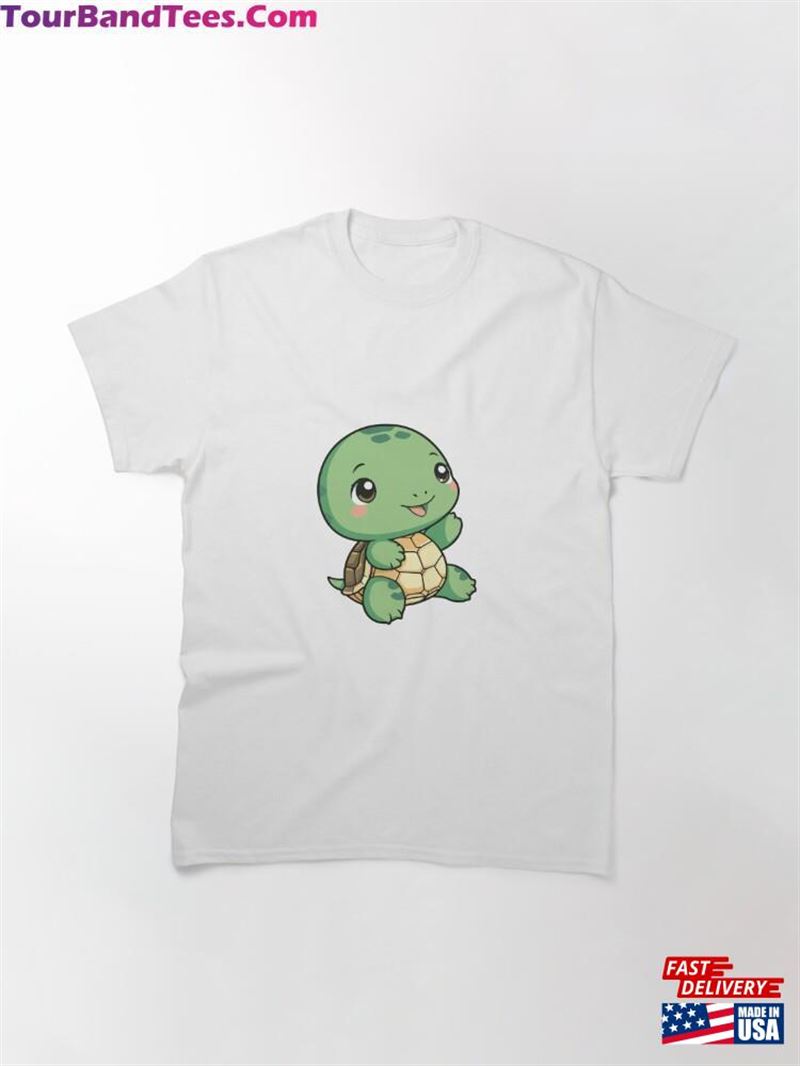 Cute Baby Sea Turtle Classic T-Shirt Unisex 29Uf194477 – Utopia Fashion