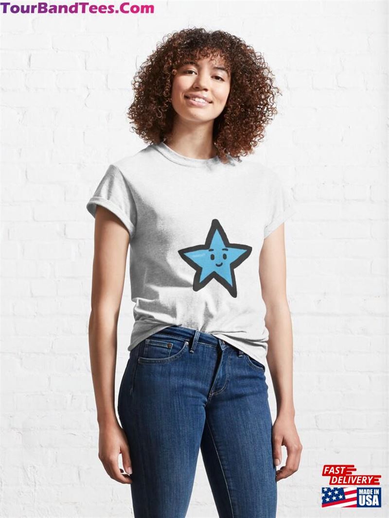 Cute Blue Star Classic T-Shirt Hoodie 29Uf193318 – Utopia Fashion