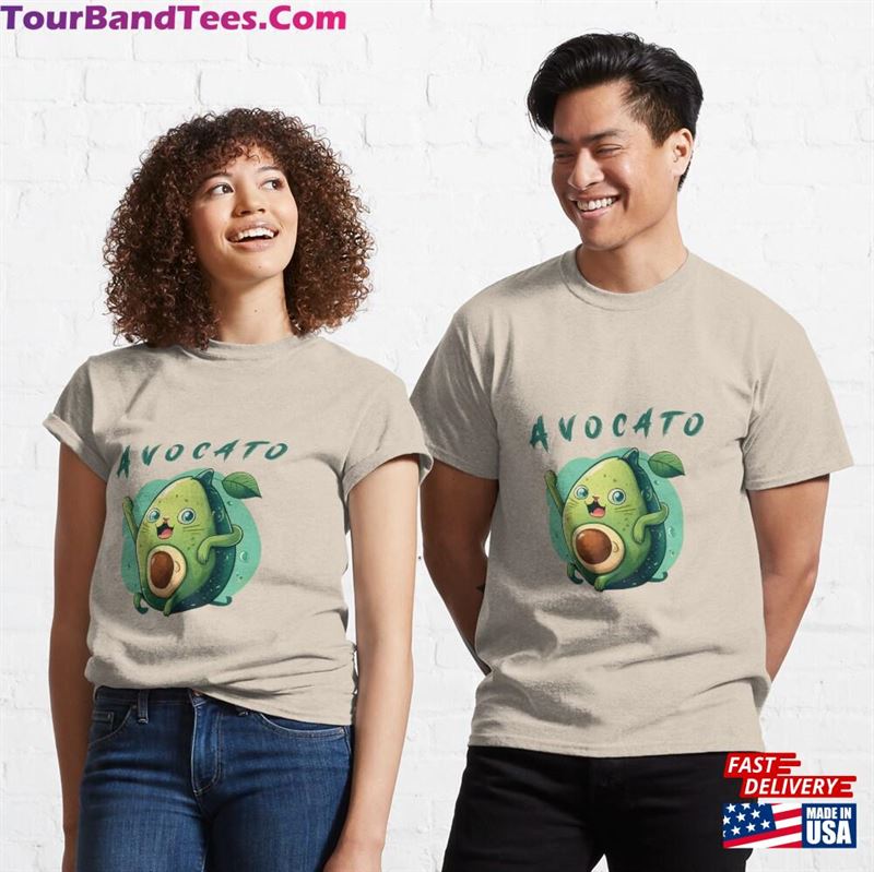 Cute Funny Avogato Classic T-Shirt 29Uf206456 – Utopia Fashion