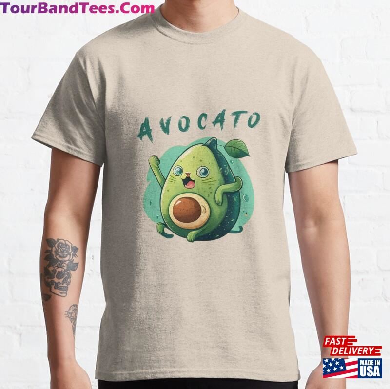 Cute Funny Avogato Classic T-Shirt 29Uf206456 – Utopia Fashion