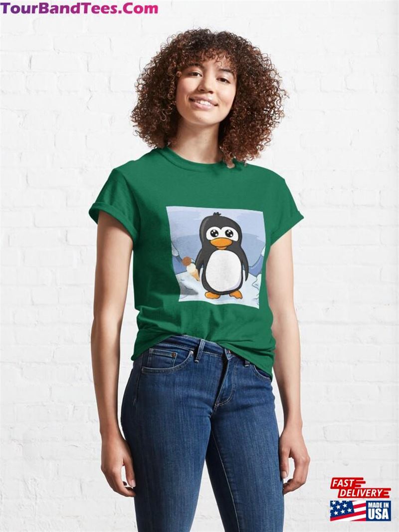 Cute Penguin Antarctica Classic T-Shirt Sweatshirt 29Uf193129 – Utopia Fashion