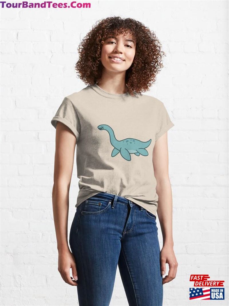 Cute Plesiosaurus Classic T-Shirt Unisex 29Uf192041 – Utopia Fashion