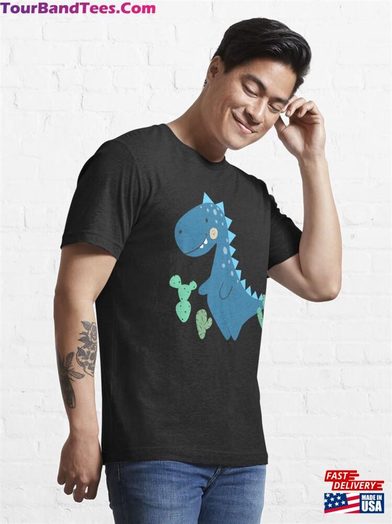 Cute T Rex Dinosaur Essential T-Shirt Unisex 29Uf192308 – Utopia Fashion