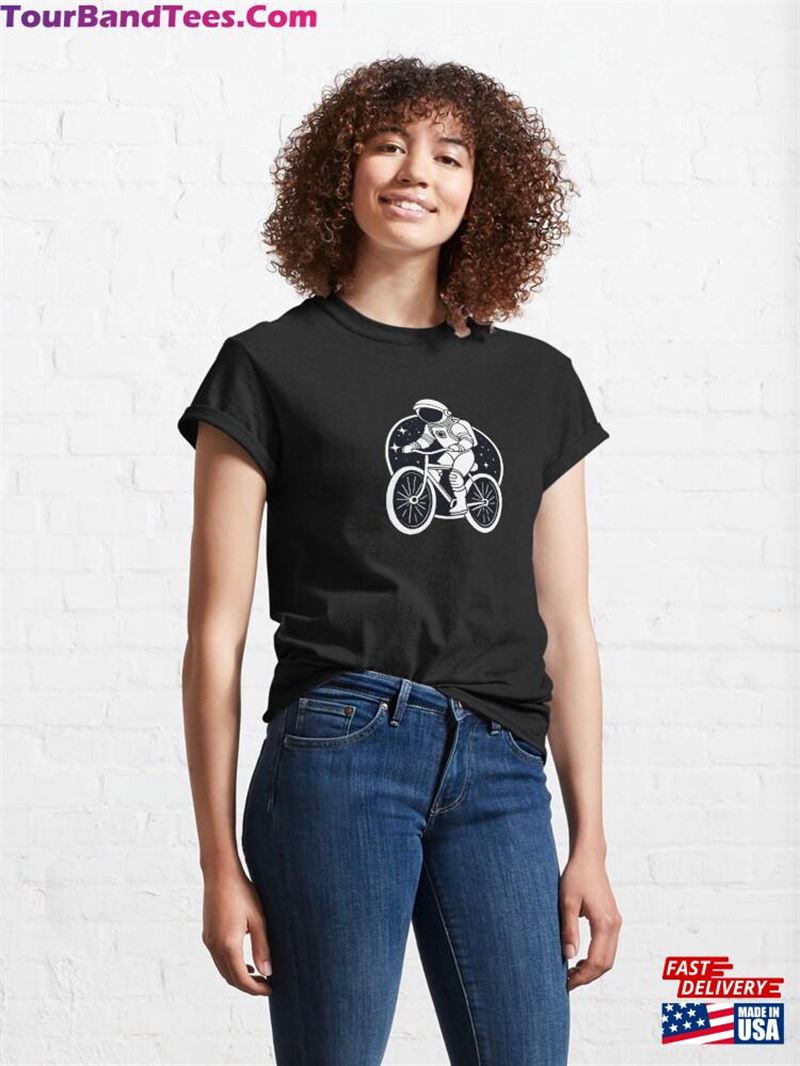 Cycling Time Astronaut Cosmic Adventure Classic T-Shirt 29Uf192528 – Utopia Fashion