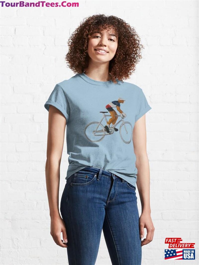 Cycliste Francais Classic T-Shirt Unisex 29Uf193272 – Utopia Fashion