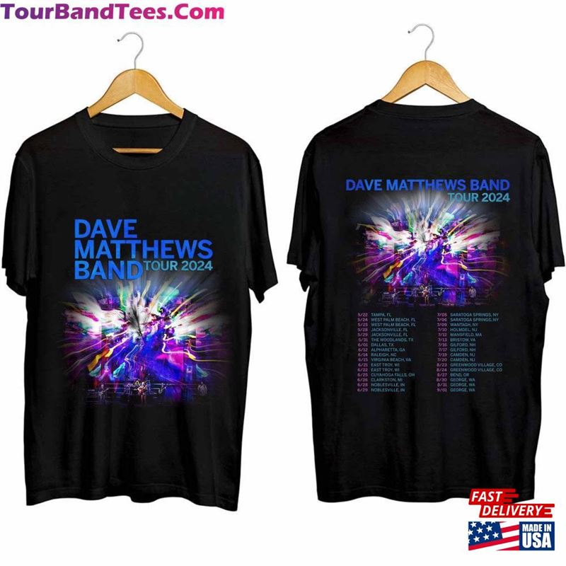 Dave Matthews Band Tour Shirt Fan Concert T-Shirt Classic 29Uf211652 – Utopia Fashion