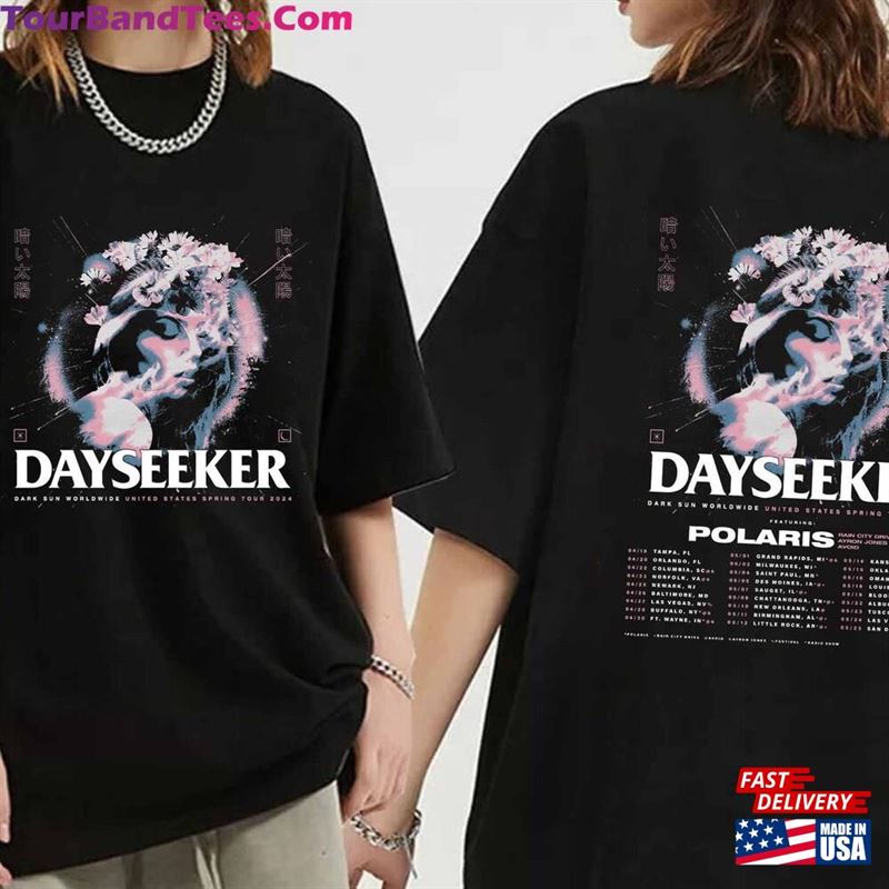 Dayseeker Dark Sun Spring Tour Shirt Band Fan Classic Unisex 29Uf192394 – Utopia Fashion