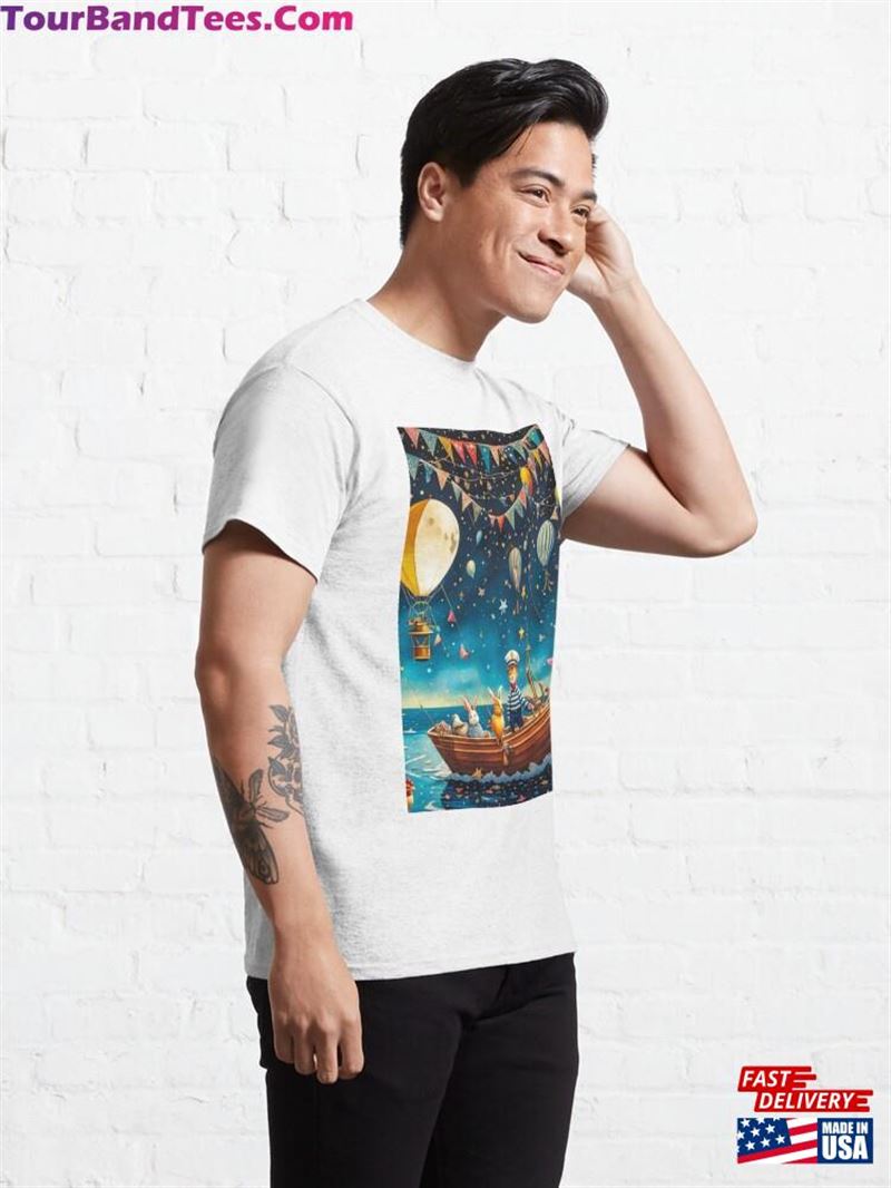 Delightful Enchanted Mixed Media Collage Depicting A Cute Sailor Illustrations Of Nostalgia Unisex Sweatshirt 29Uf191902 – Utopia Fashion