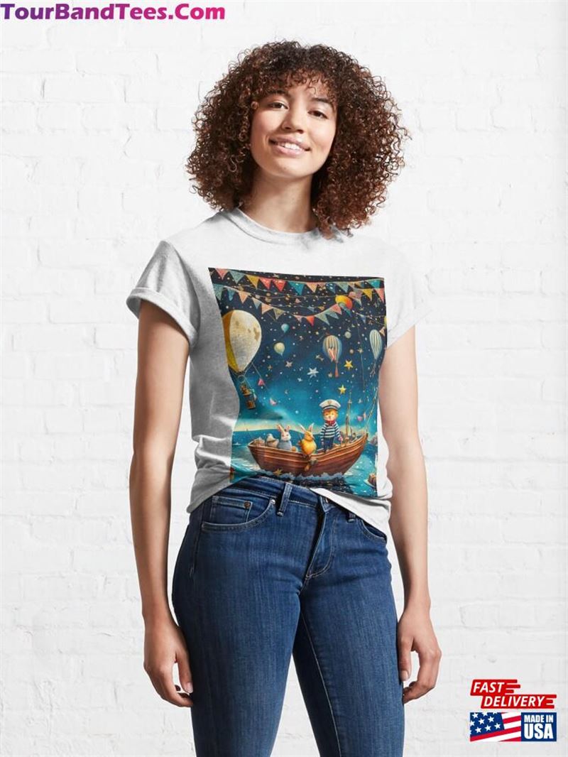 Delightful Enchanted Mixed Media Collage Depicting A Cute Sailor Illustrations Of Nostalgia Unisex Sweatshirt 29Uf191902 – Utopia Fashion