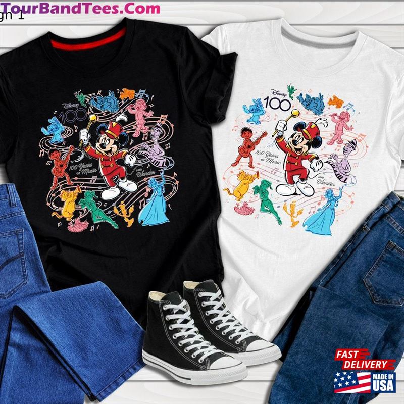 Disney Years Of Music And Wonder T-Shirt Characters Shirt Matching Family Trip Classic Sweatshirt 29Uf206560 – Utopia Fashion