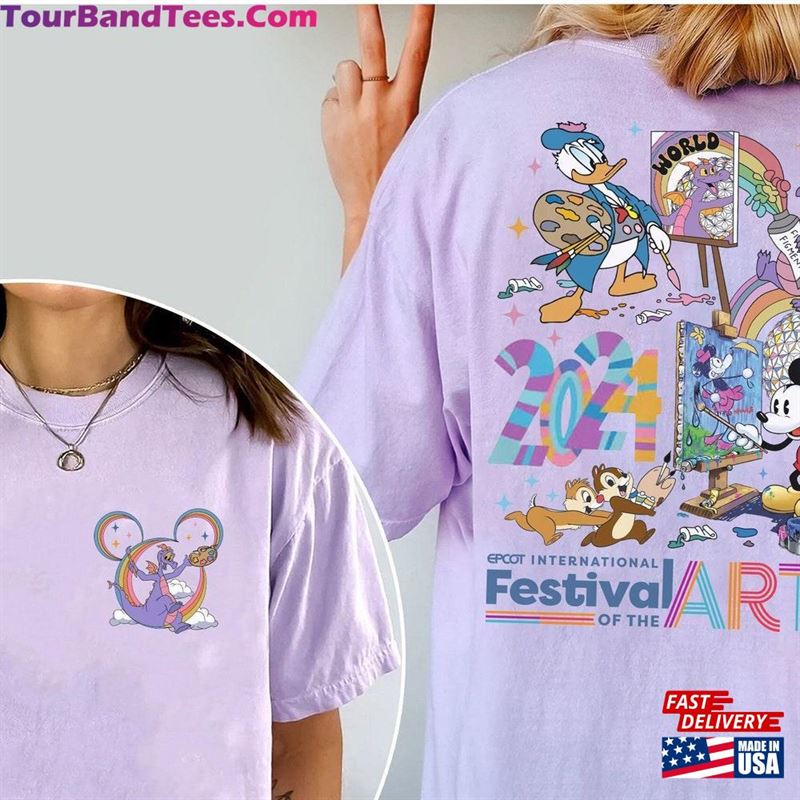 Disney Epcot Comfort Colors Shirt International Festival Of The Arts Mickey Unisex Classic 29Uf206404 – Utopia Fashion