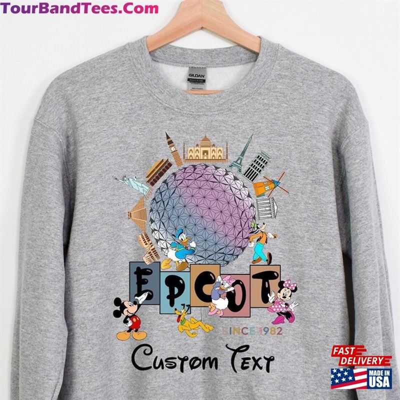 Disney Epcot Shirt Vintage Hoodie Sweatshirt 29Uf206558 – Utopia Fashion