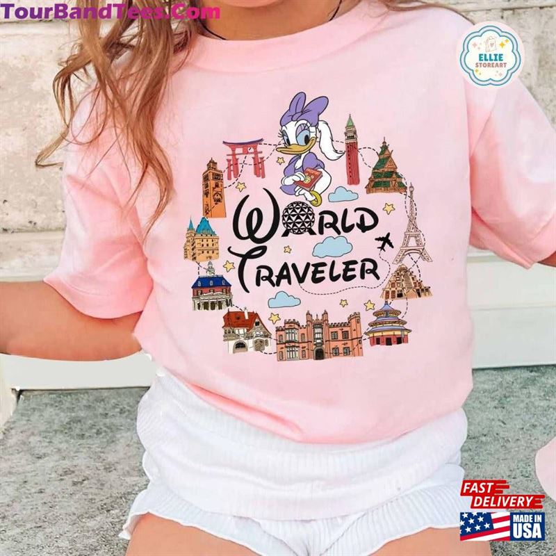 Disney Epcot World Traveler Shirt Mickey And Friends Matching Wdw Disneyland Showcase T-Shirt Sweatshirt 29Uf211463 – Utopia Fashion