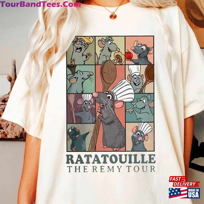 Disney Pixar Ratatouille The Remy Tour Shirt Mouse Chef Anyone Can Cook Rats Movie Classic Hoodie 29Uf192239 – Utopia Fashion