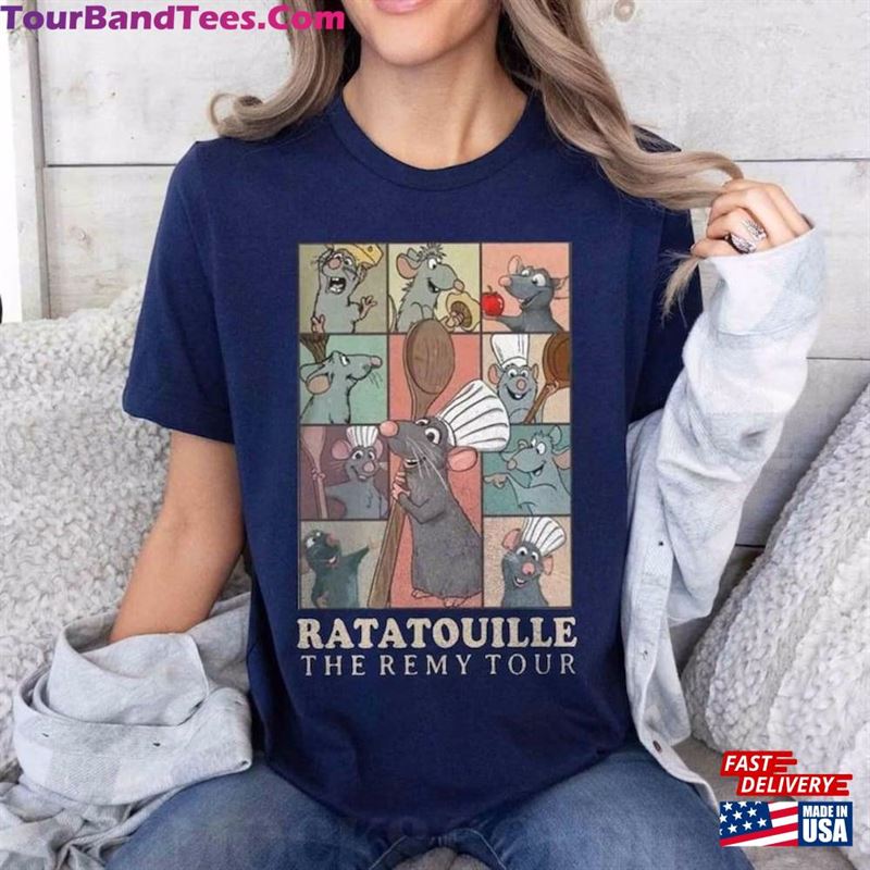 Disney Pixar Ratatouille The Remy Tour Shirt Mouse Chef Anyone Can Cook Rats Movie Classic Sweatshirt 29Uf206987 – Utopia Fashion