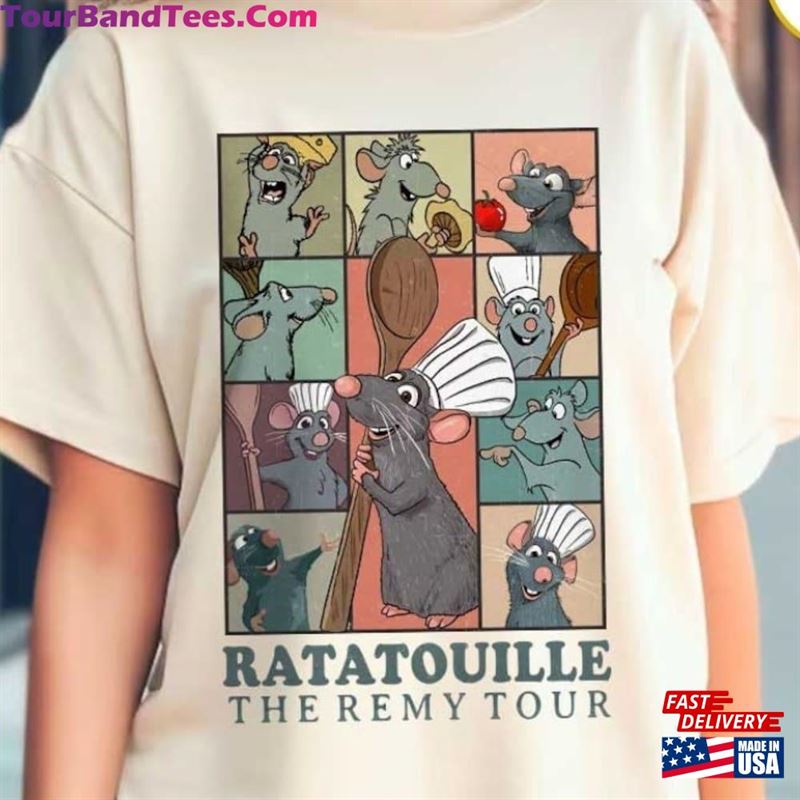 Disney Pixar Ratatouille The Remy Tour Shirt Mouse Chef Anyone Can Cook Rats Movie T-Shirt Sweatshirt 29Uf193944 – Utopia Fashion