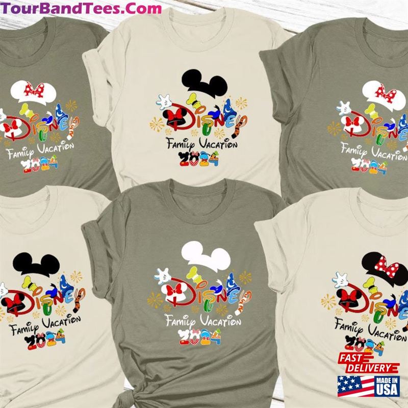 Disneyland Family Vacation Shirt Tour Disney T-Shirt Classic 29Uf194819 – Utopia Fashion