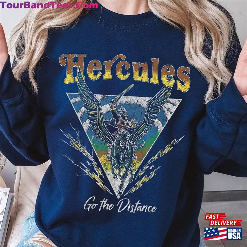 Disneyland Hercules Go The Distance Rock Tour T-Shirt Muses Shirt Band Sweatshirt 29Uf193647 – Utopia Fashion